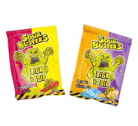 Sour Busters Lick & Dip 15g