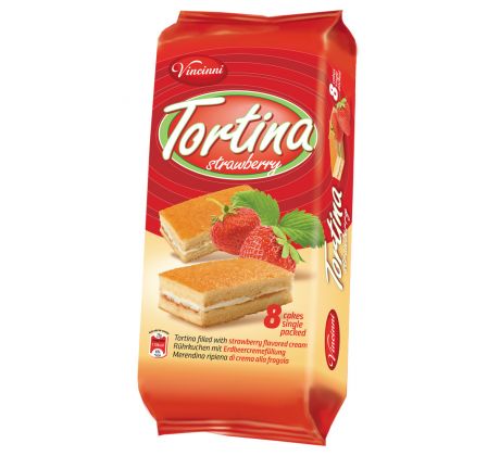 Tortina 200g Strawberry