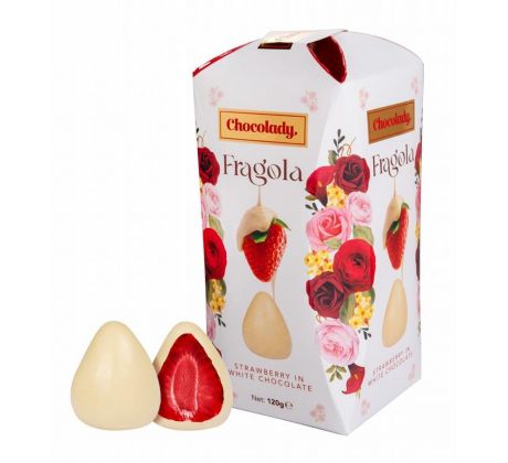 Chocolady 120g Fragola White