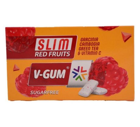 V-GUM Slim 17g Red Fruits