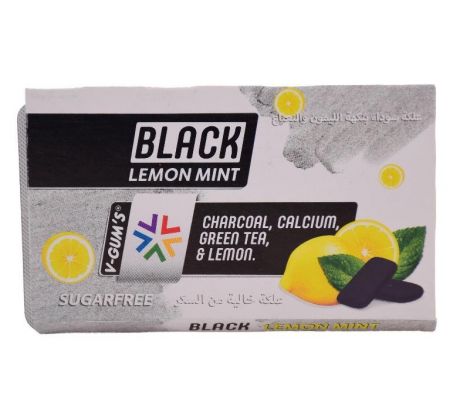 V-GUM Black 17g Lemon Mint