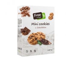 Free Village Mini Cookies s čokoládou 120g