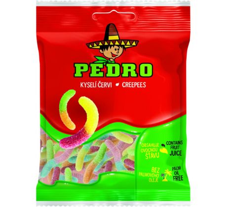 Pedro 80g Kyslé červíky