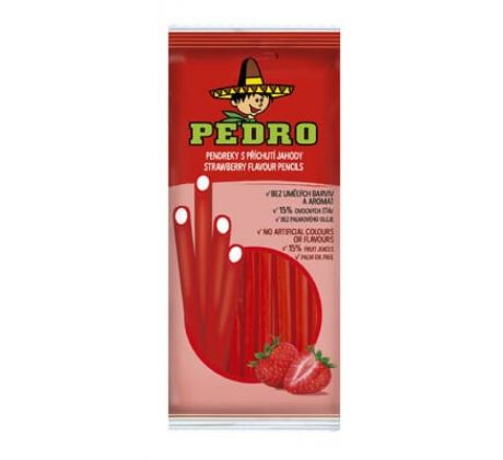 Pedro Pelendreky 80g jahodové