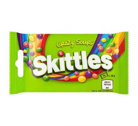 Skittles 38g Crazy Sours