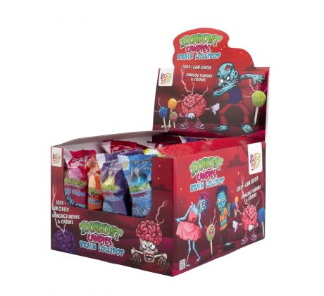 Zoombeast Candies Brain Lollipop 16g