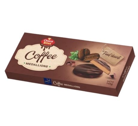 Medajlóny 145g Coffee