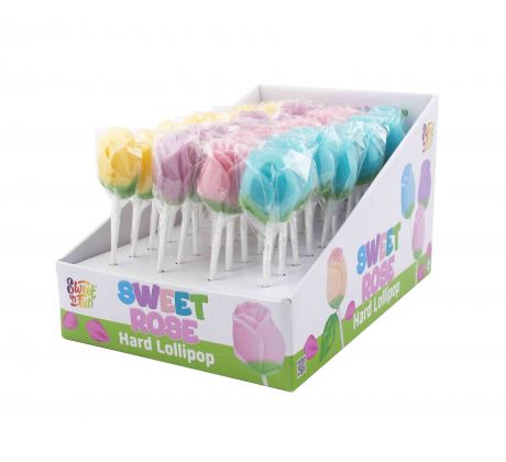 Sweet Rose Hard Lollipop 12g