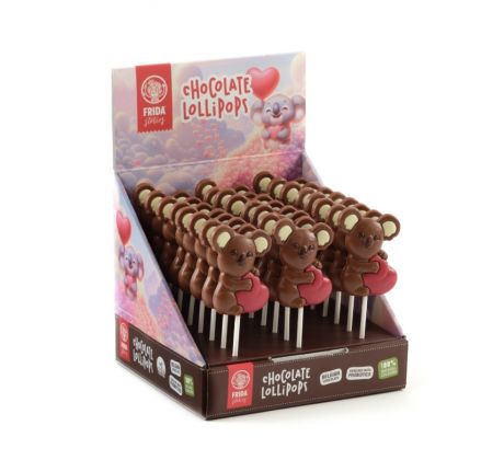 Chocolate Lollipops 25g Love Coala