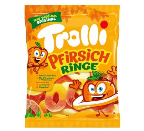 Trolli 200g Pfirsich Ringe