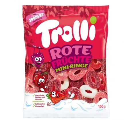 Trolli 200g Red Fruits Mini Rings