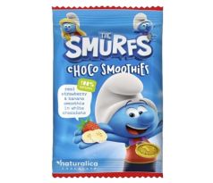 The Smurfs 40g Choco Smoothies Strawberry & Banana